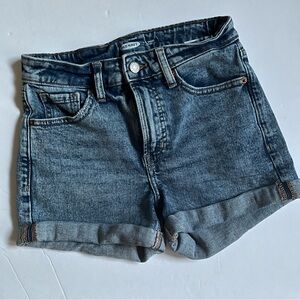 Old navy OG high rise Jean shorts size 0